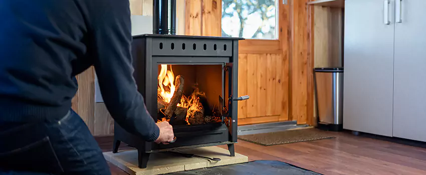 Open Hearth Wood Fireplace Installation in Kingsport, TN