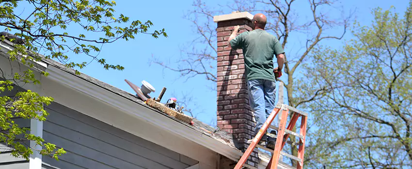 Vinyl and PVC Chimney Flashing Installation in Kingsport, TN