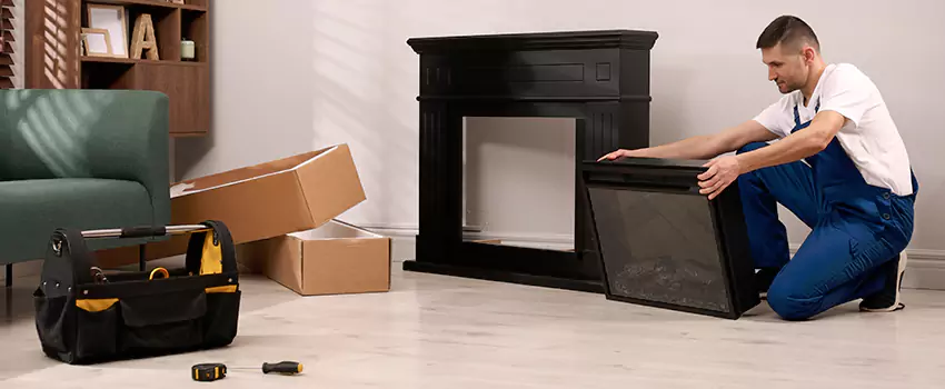 Old Rusted Metal Fireplace Repair And Replacement in Kingsport, TN